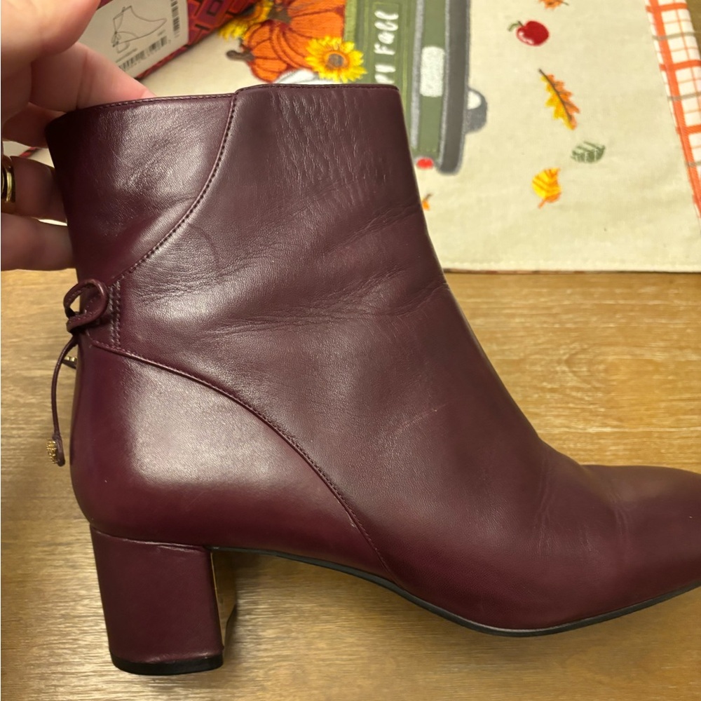 Tory Burch Laila Leather Booties - Picture 6 of 14